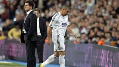 Capello criticó el estado de forma de Ronaldo que le condenó a la grada en varias ocasiones.